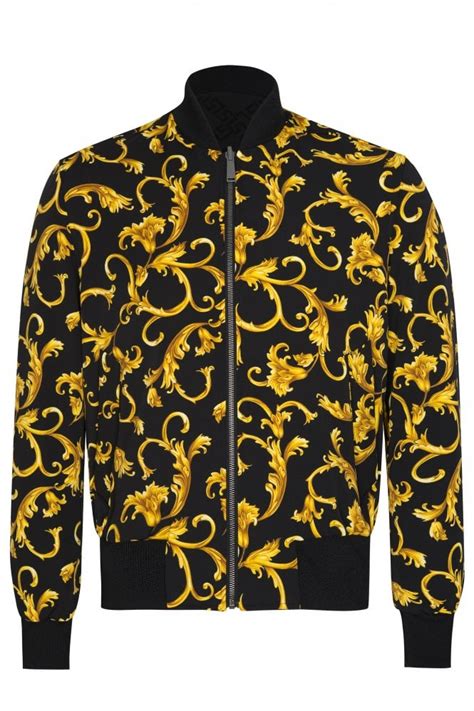 veste versace neymar|Versace mens suede bomber jacket.